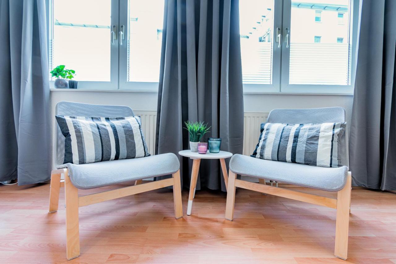 Helles Apartment In Top-Lage Mit Parkplatz マクデブルク エクステリア 写真